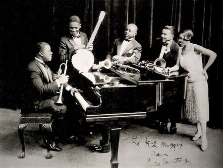 異色黒人ジャズＢAND登場8人衆♯ルイアームストロングと共演♯希少 黒人ジャズBAND登場8人衆♯ルイアームストロングと共演♯希少 - メルカリ